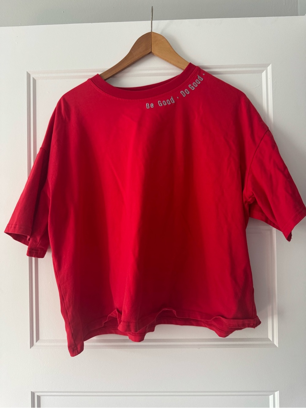 Red Graphic Tee - Be Good, Do Good